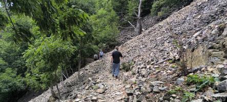 Pfadi-Sommerlager im Harz<br/>Alpiner Klettersteig im Bodetal