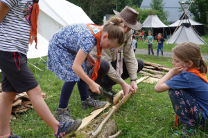 Bundes-Pfingstlager mit den Wölflingen in Westernohe <br/>