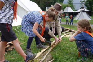 Jetzt zum Pfingstlager der Wölflinge in Westernohe anmelden!<br/>Werken im Pfingstlager 2017