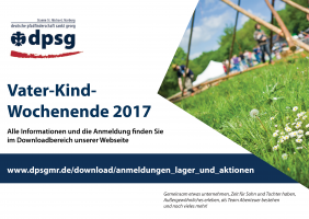 Vater-Kind-Wochenende 2017<br/>